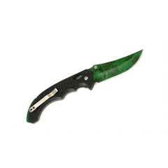 Flip knife Emerald