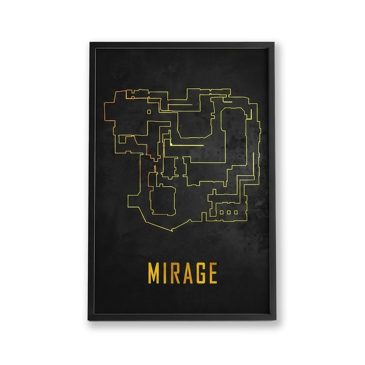 Plakat mapa