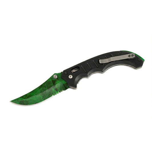 Flip knife Emerald